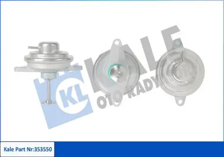 KALE OPEL Клапан EGR Astra G,Frontera,Omega B,Vectra B 2.0DI 96- KALE OTO RADYATOR 353550