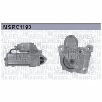 OPEL стартер Movano,Vivaro,Renault Master,Trafic MAGNETI MARELLI MSRC1193