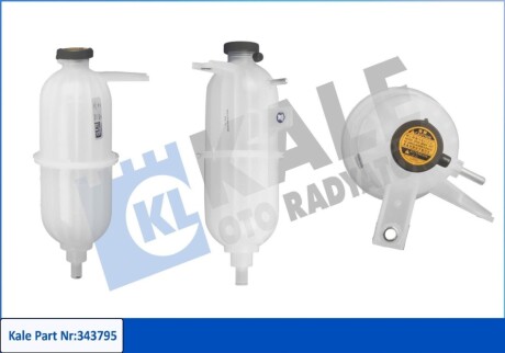 KALE TOYOTA Расширительный бачок Fortuner,Hilux VII 04- KALE OTO RADYATOR 343795