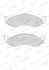 Тормозные колодки дисковые Ceramic Brake Pads WAGNER MX477 (фото 3)