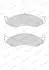 Тормозные колодки дисковые Ceramic Brake Pads WAGNER MX477 (фото 3)