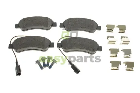 Колодки гальмівні (задні) Citroen Jumper/Fiat Ducato/Peugeot Boxer 06- (+датчики) ATE 13046048892