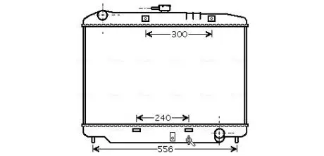 Радіатор AVA COOLING OL 2179