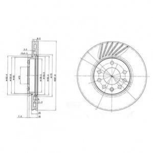 Drive+ - Тормозной диск DR!VE+ DP1010.11.0705