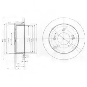Drive+ - Гальмівний диск DR!VE+ DP1010.11.0254