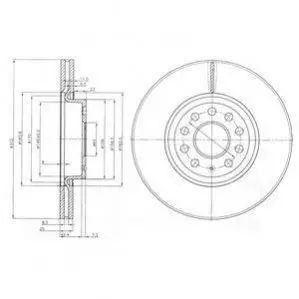 Drive+ - Тормозной диск DR!VE+ DP1010.11.0433