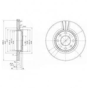 Drive+ - Тормозной диск DR!VE+ DP1010.11.0726