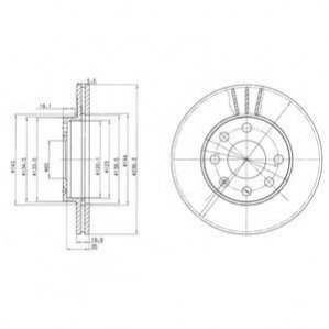 Drive+ - Тормозной диск DR!VE+ DP1010.11.0350