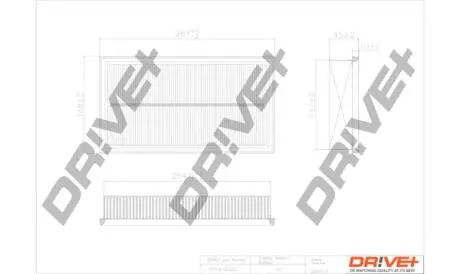 Drive+ - Фильтр воздуха DR!VE+ DP1110.10.0152