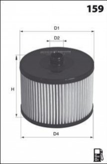 + - Фильтр топлива DR!VE+ DP1110.13.0053 (фото 1)