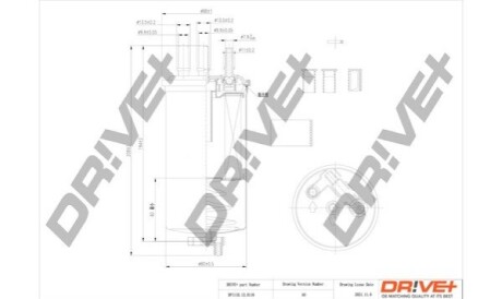 Drive+ - Фільтр палива DR!VE+ DP1110.13.0116