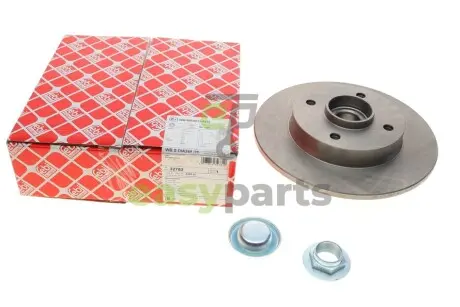 Диск гальмівний (задній) Citroen C3/C4 /Peugeot 207/307 05- (248.4х9) (d=30mm) (з підшипником) FEBI BILSTEIN 32782
