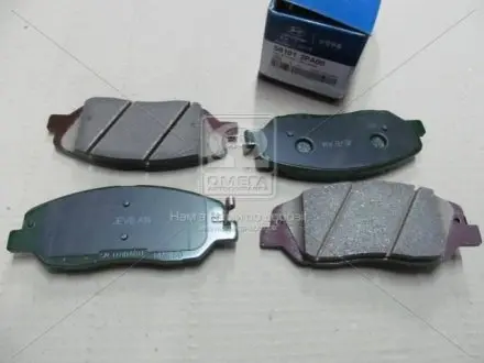 Фото колодки тормозные дисковые передние Hyundai Santa Fe 10-/Kia Sorento 09- (Mobis) Hyundai/Kia/Mobis 581012PA00 Колодки тормозные дисковые передние Hyundai Santa Fe 10-/Kia Sorento 09- (Mobis) Hyundai/Kia/Mobis 581012PA00