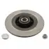 Диск гальмівний (задній) Renault Scenic II/Megane II 03-10 (270х10) (+ABS) (з підшипником) BLUE PRINT ADR164323 (фото 1)