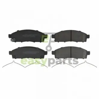 FEBI гальмівні колодки передн. Mitsubishi L200 05 - FEBI BILSTEIN 16624