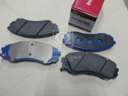 Фото колодки гальмівні дискові (Mobis) Hyundai/Kia/Mobis 581014DE00 Колодки гальмівні дискові (Mobis) Hyundai/Kia/Mobis 581014DE00