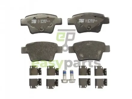 Тормозные колодки дисковые TRW GDB1678