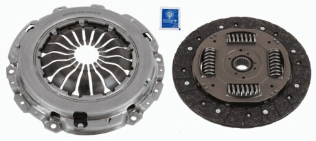 К-кт зчеплення Ford Transit Connect 1.8D 06- SACHS 3000 951 612