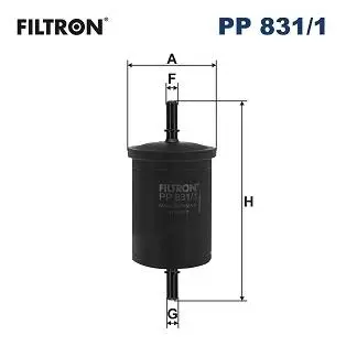 Фiльтр паливний FILTRON PP8311