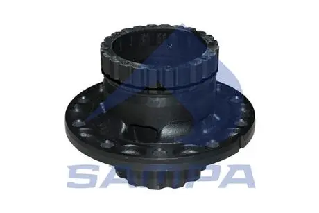 Ступица колеса, RVI, 25,2/148x148/384/270, Ступица без подшипника SAMPA 080.416/1