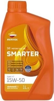 RP SMARTER SPORT 4T 15W-50 (12х1Л) Repsol RPP2065RHC