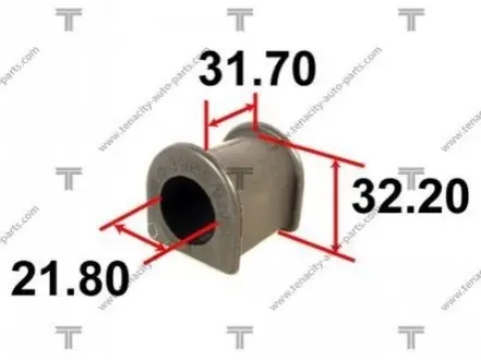 Втулка стабилизатора toyota camry 2.2/3.0 91-96 TENACITY ASBTO1010