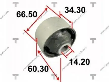 Сайлентблок рычага hyundai tucson sportage 05- TENACITY AAMHY1003