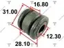 Втулка рейки рульової toyota corona 1.6 92-96 TENACITY AAMTO1045 (фото 1)