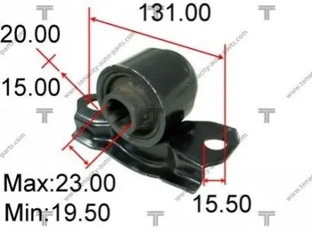 Сайлентблок рычага nissan primera 2.0 95-02 TENACITY AAMNI1004