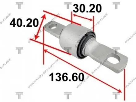 Фото сайлентблок рычага honda k12 civic 05-11 TENACITY AAMHO1046 Сайлентблок рычага honda k12 civic 05-11 TENACITY AAMHO1046