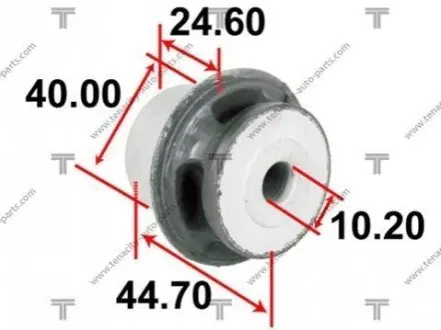 Фото сайлентблок важеля mazda 6 07-12 TENACITY AAMMA1031 Сайлентблок важеля mazda 6 07-12 TENACITY AAMMA1031