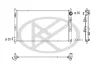 Радиатор охлаждения двигателя KOYORAD PL032993 (фото 1)