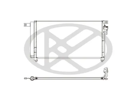 Радиатор кондиционера в сборе KOYORAD CD820572