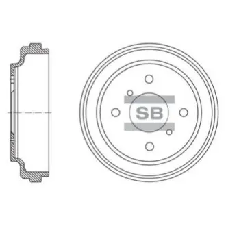 Диск тормозной Hi-Q (SANGSIN) SD4219