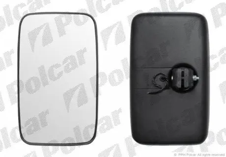 Зеркало внешнее универсальное левый=правый Polcar 99LU37GE