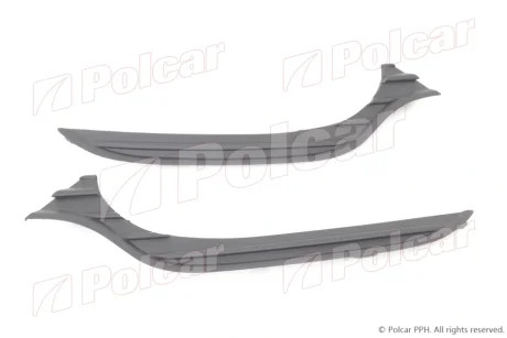 Накладка под фару (ресница) левый+правый Polcar 60B10650