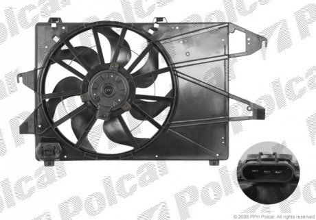 Вентилятор с корпусом / кронштейном Polcar 321823W2 (фото 1)