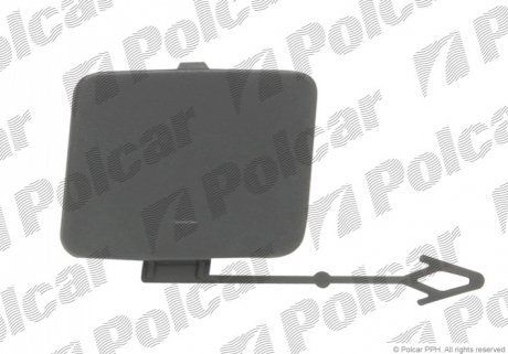 Заглушка крюка буксировки правый Polcar 205196-8