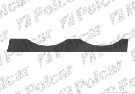 Накладка під фару (вія) правий Polcar 202206-2
