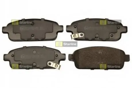 Гальмівнi колодки дискові STARLINE BD S773