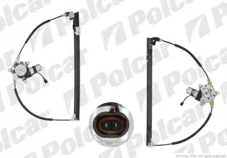 Склопідйомник електричний Polcar 6007PSE7