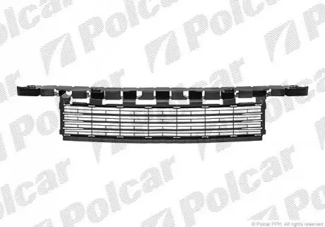 Решетка в бампер средняя Polcar 603527
