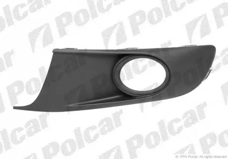 Решетка в бампере левая Polcar 956327-3