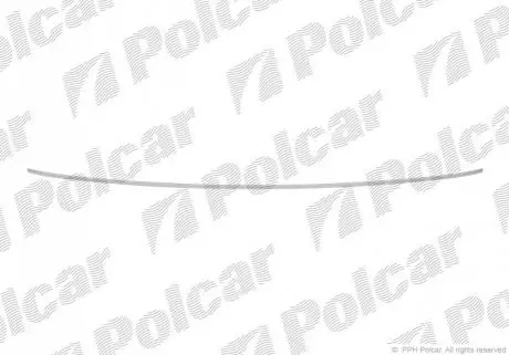 Молдинг бампера середн Polcar 502596-6