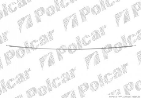 Молдинг бампера середн Polcar 50189610 (фото 1)