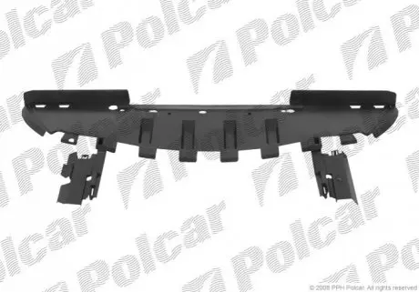 Защита бампера нижний Polcar 601234-5