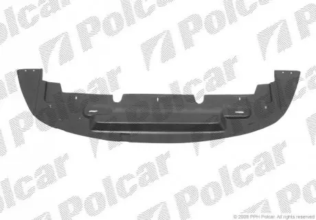 Защита бампера нижний Polcar 321834-6