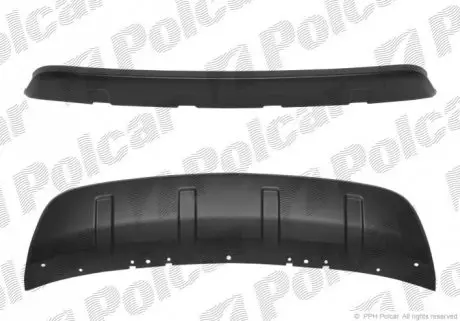 Защита бампера нижний Polcar 526607-7