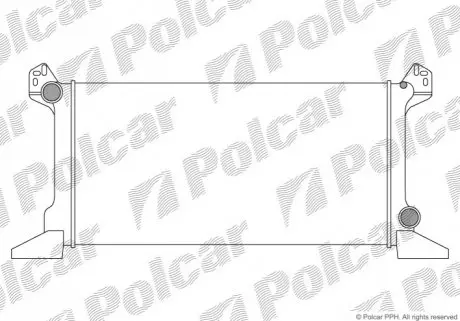 Радиатор охлаждения Polcar 324408A1