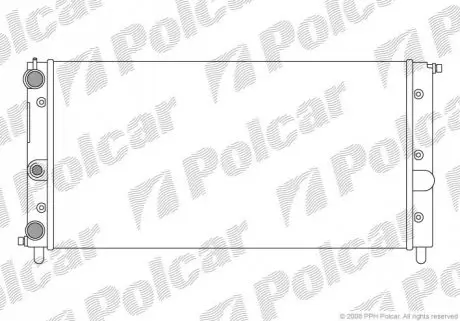 Радиатор охлаждения Polcar 301408-1